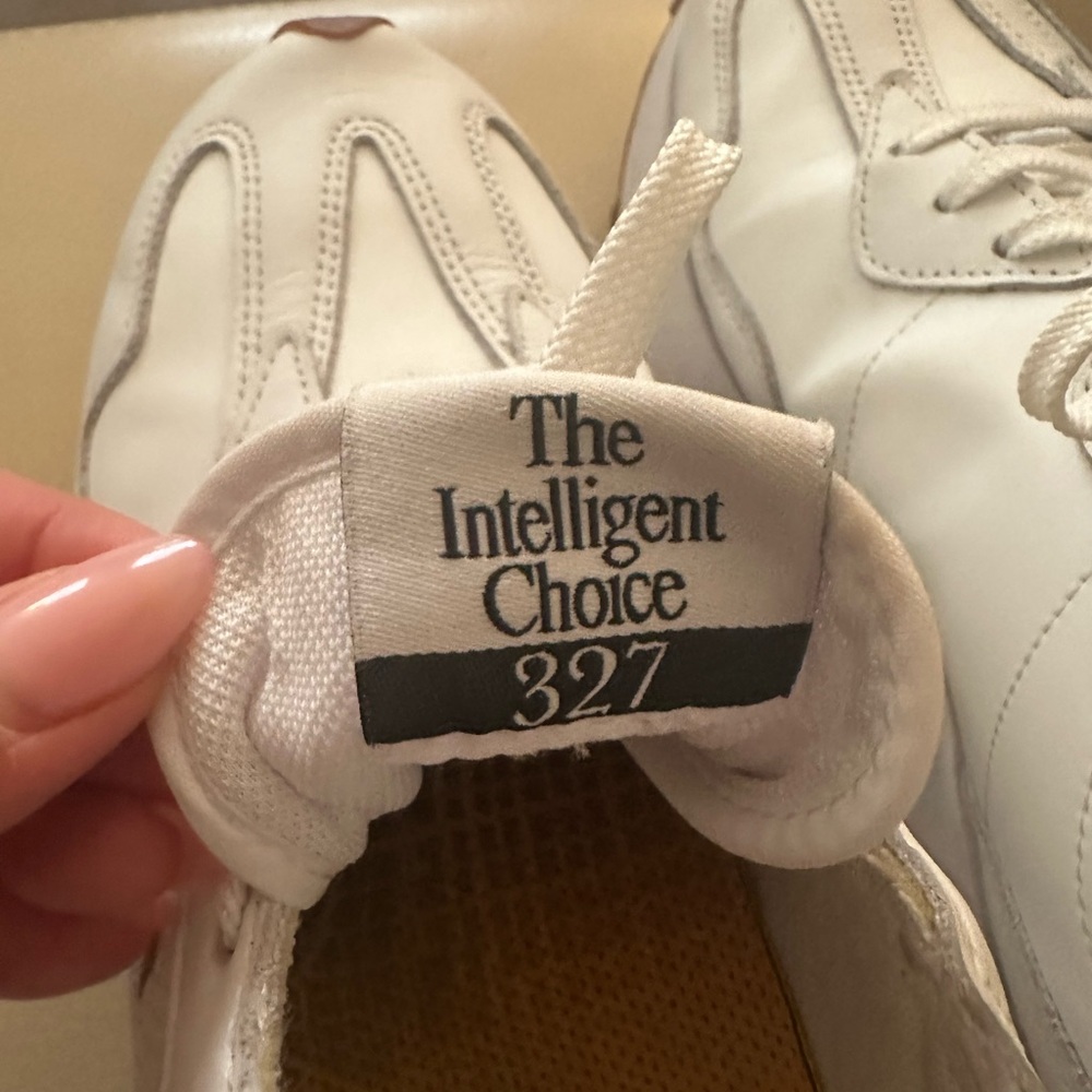 SOLD!  New Balance 327 White Sneakers for Women